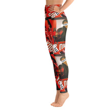 Load image into Gallery viewer, Shades of Red Leggings.