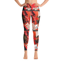Load image into Gallery viewer, Shades of Red Leggings.