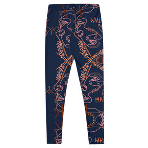 Abstract Leggings.