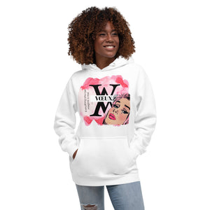 Shades of Pink Hoodie.